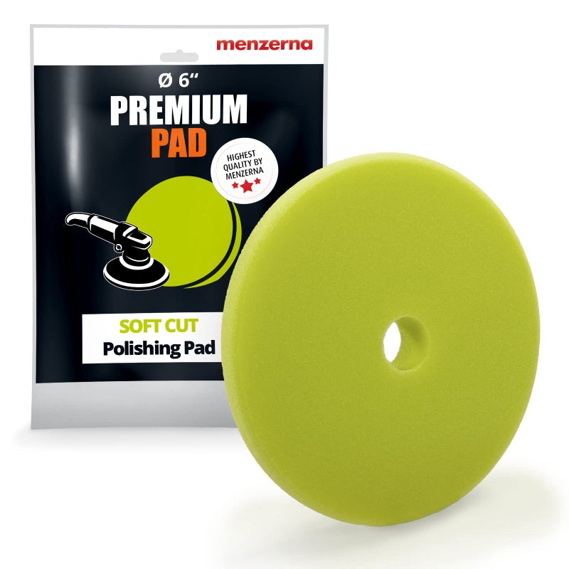 menzerna Soft Cut Polishing Pad 6" por finishes - Image 1